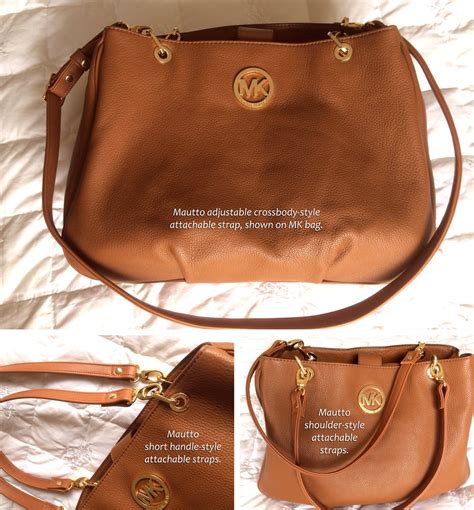 michael kors bag with thick strap|michael kors strap replacement tote.